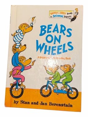 Bears on Wheels Hardcover Book by Stan and Jan Berenstain